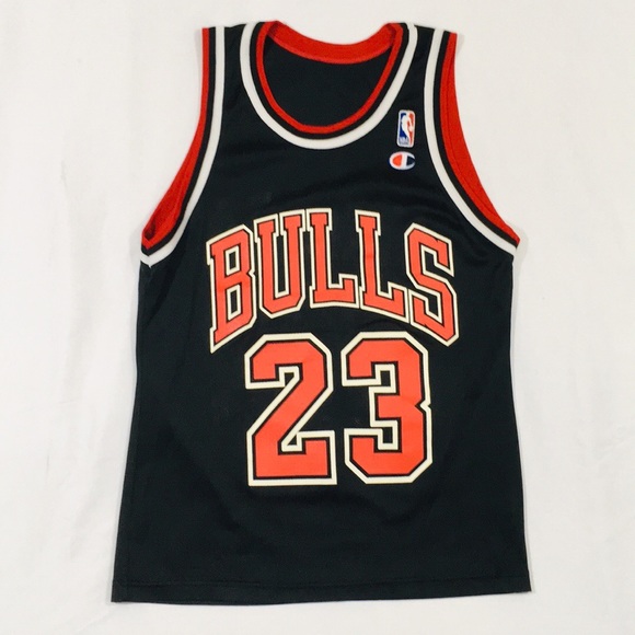 Vintage Tops - Womens Vintage Champion MJ Bulls Jersey